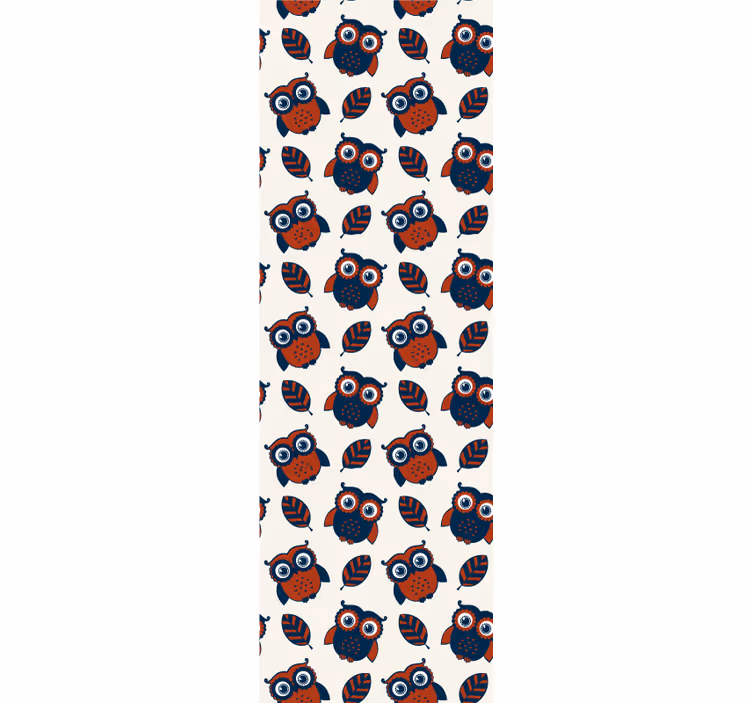 Bagoly mintás tervezés Allati tapéta - TenStickers