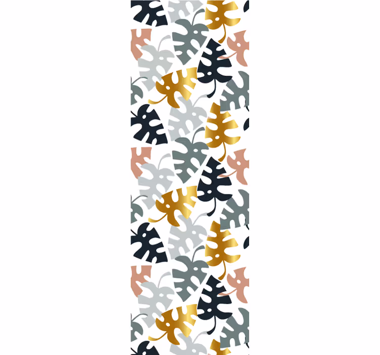 Monstera minta Tapéta levelek - TenStickers