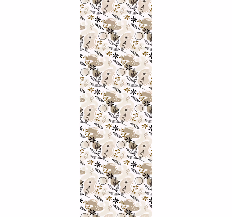 Botanikai fauna minta tapéta levelek - TenStickers