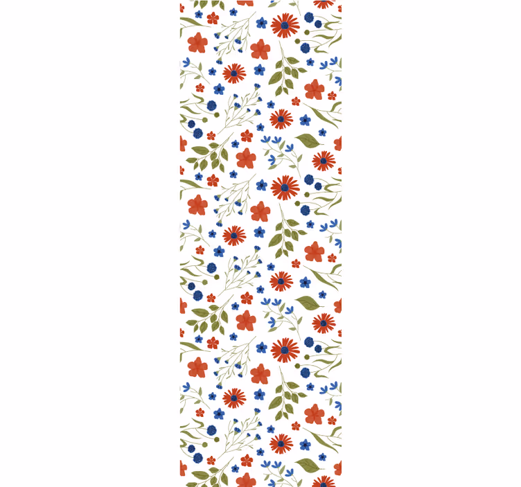 Virágmotívum részlet Tapéta Virágok - TenStickers