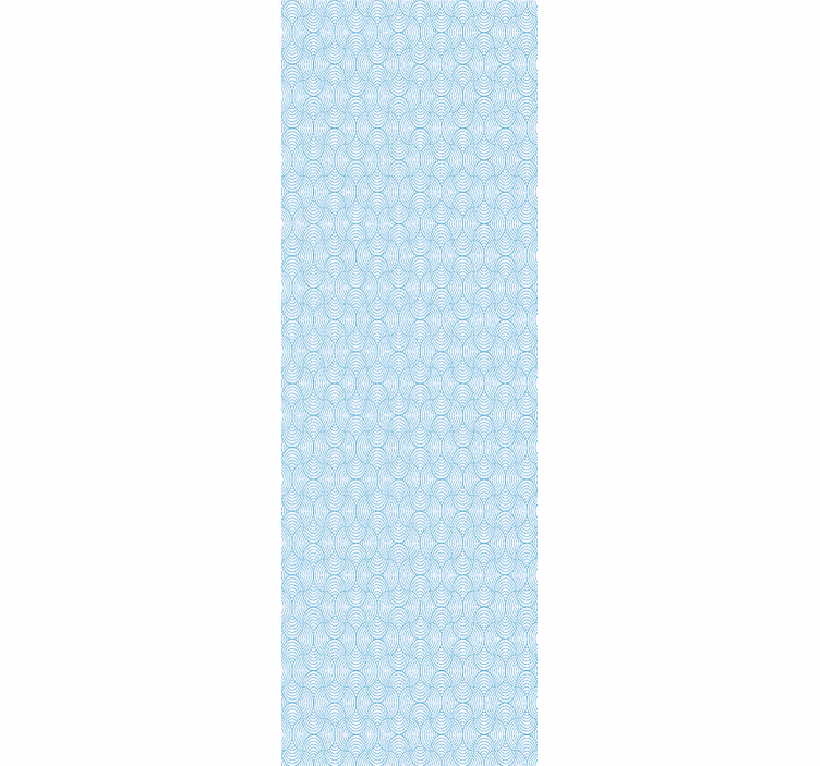 Különböző hullám mintás modern tapéta - TenStickers