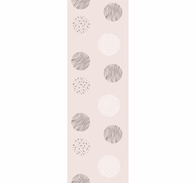 Körmintás motívum Tapéta Geometriai - TenStickers