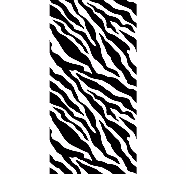 Zebra csík Zebra Tapéta - TenStickers