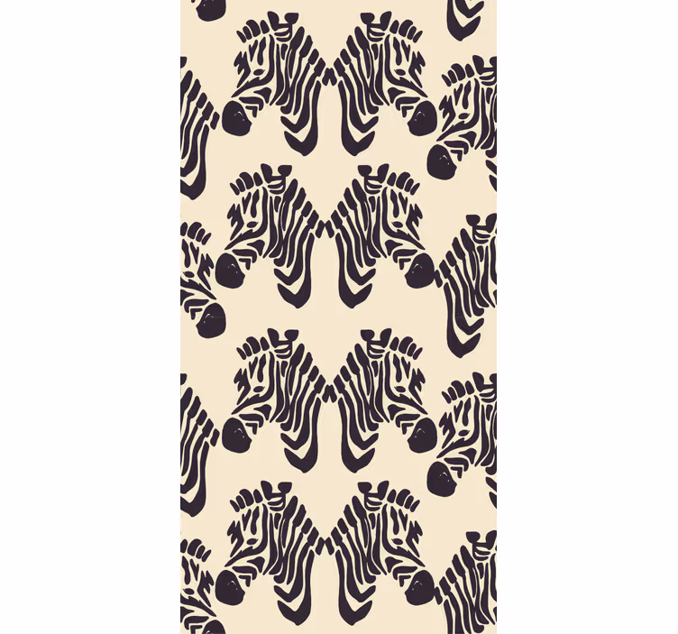 Zebra mintás tervezés Zebra Tapéta - TenStickers