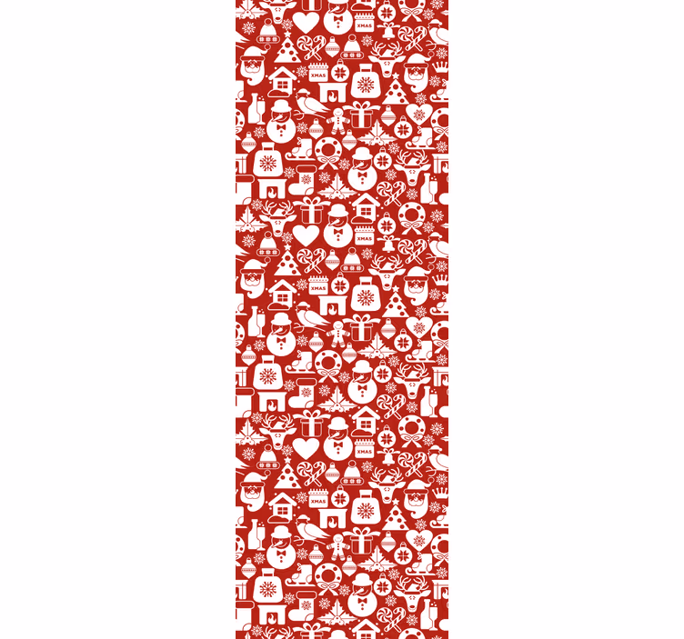 ünnepi ünnepi minták Tapéta Karácsony - TenStickers