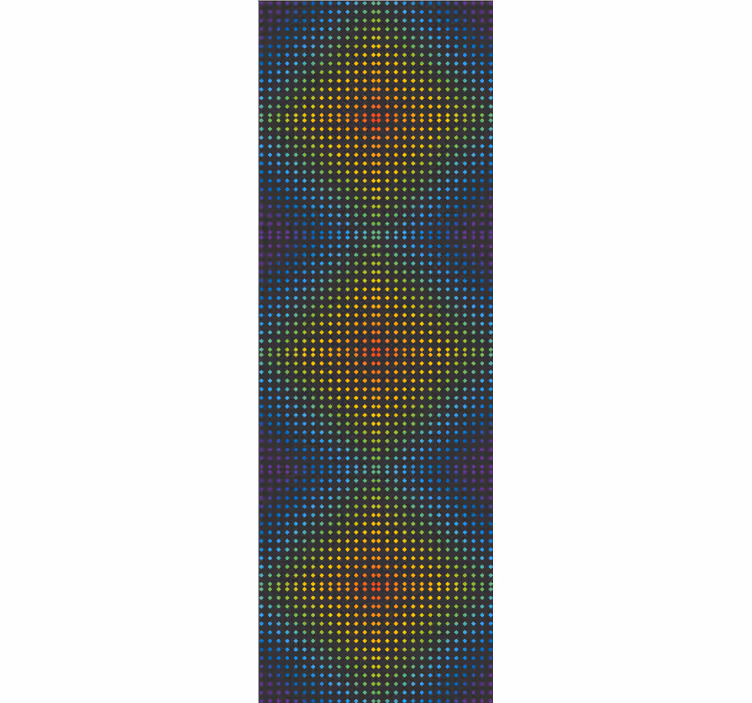 Geometriai pontmátrix Tapéta absztrakt - TenStickers