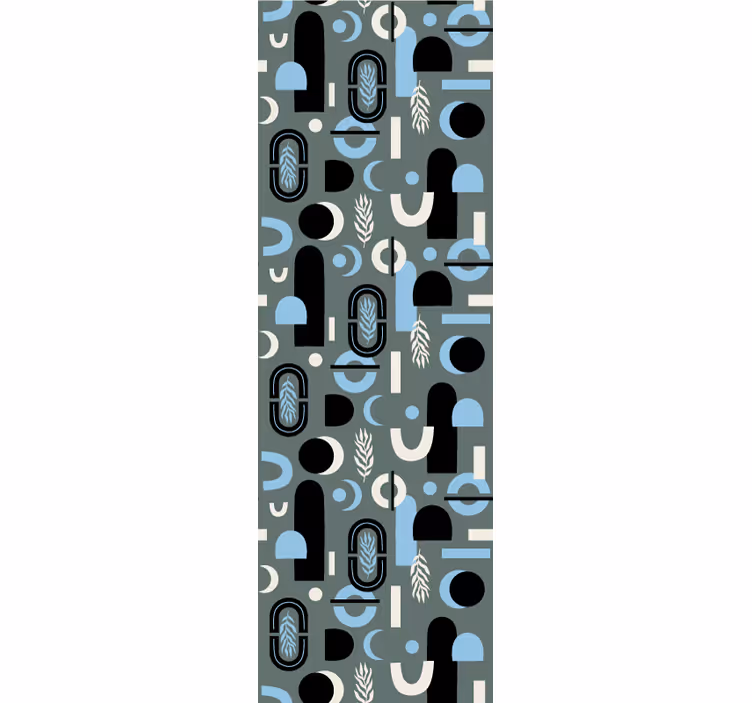 Geometriai formák kollázs Tapéta Modern - TenStickers