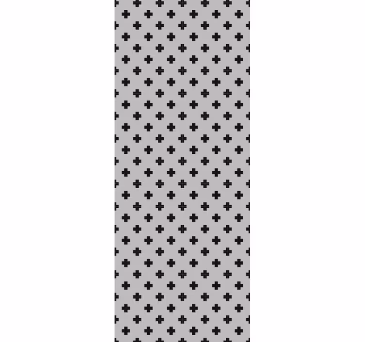 Kereszt minta Geometrikus tapéta - TenStickers