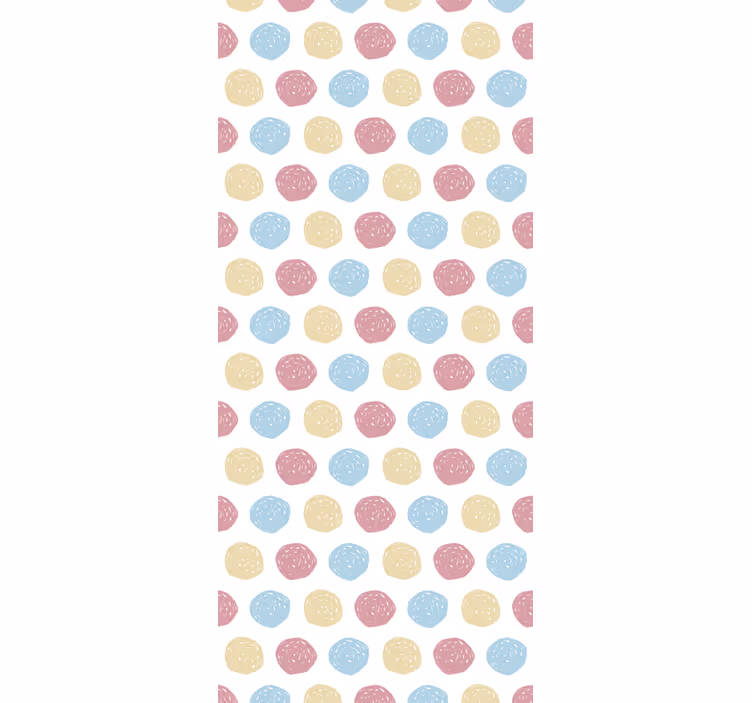 Pöttyös motívum Tapéta Pöttyös - TenStickers
