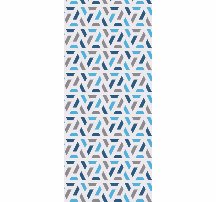 Absztrakt egymásba illeszkedő minták Tapéta Geometriai - TenStickers