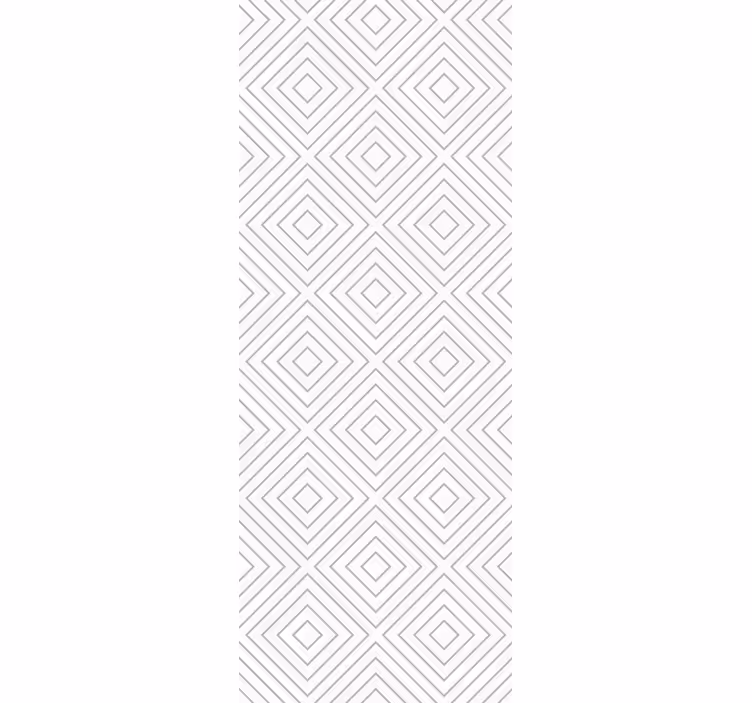Geometrikus gyémánt alakú Tapéta Geometriai - TenStickers