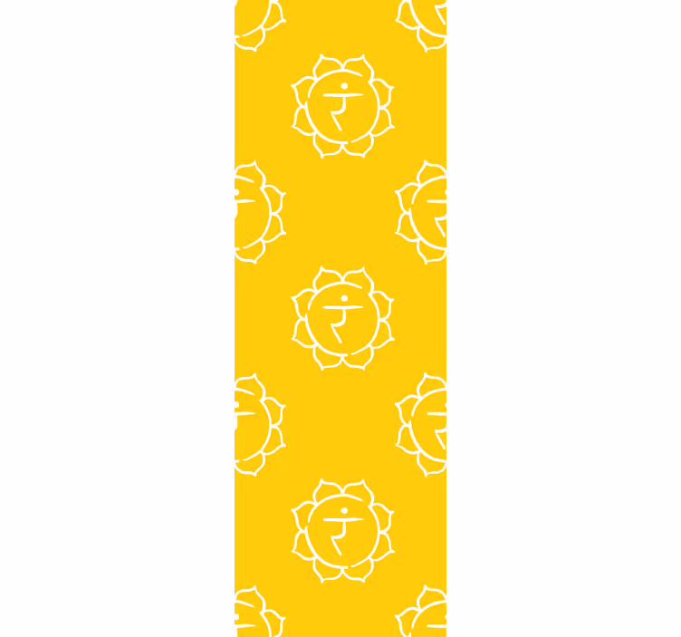 Geometriai oroszlán minta Tapéta Geometriai - TenStickers