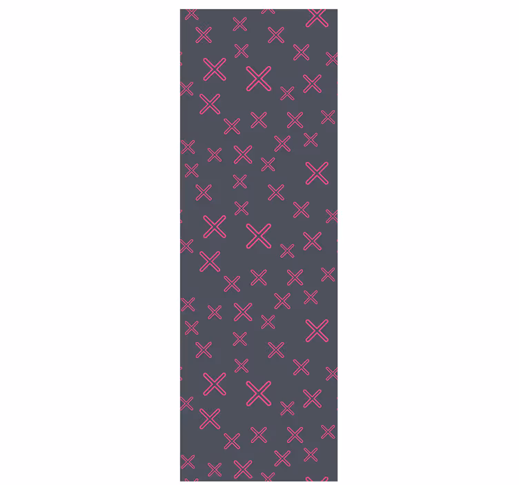 Geometrikus csókok Tapéta Geometriai - TenStickers
