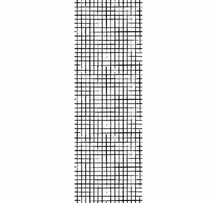 Rácsos minta Tapéta Geometriai - TenStickers