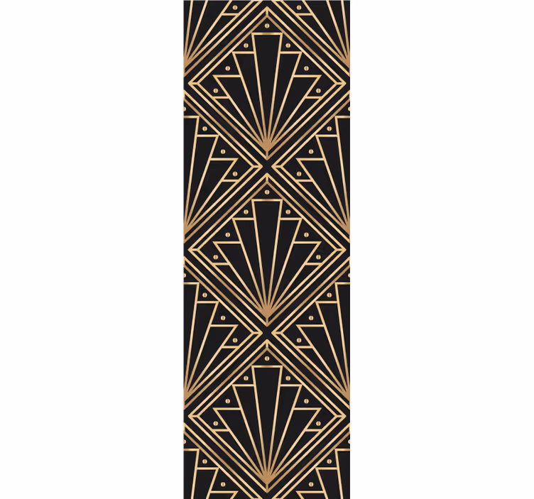 Art deco geometria Tapéta Geometriai - TenStickers