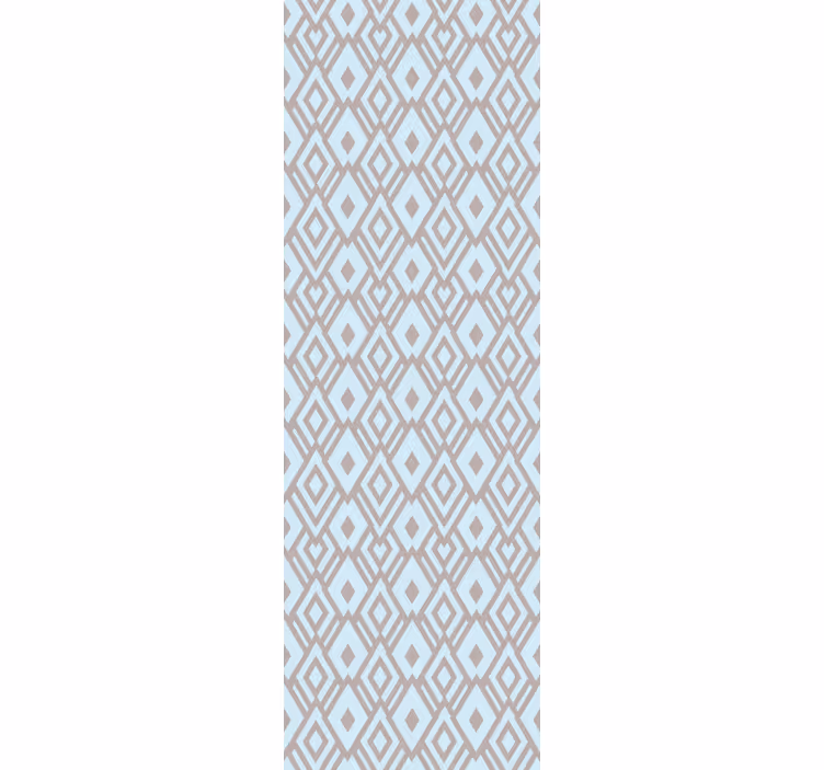 Geometrikus gyémánt motívum Tapéta Geometriai - TenStickers