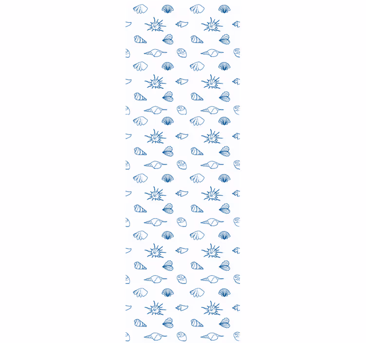 Tengeri vázlat motívum Tapéta halak - TenStickers