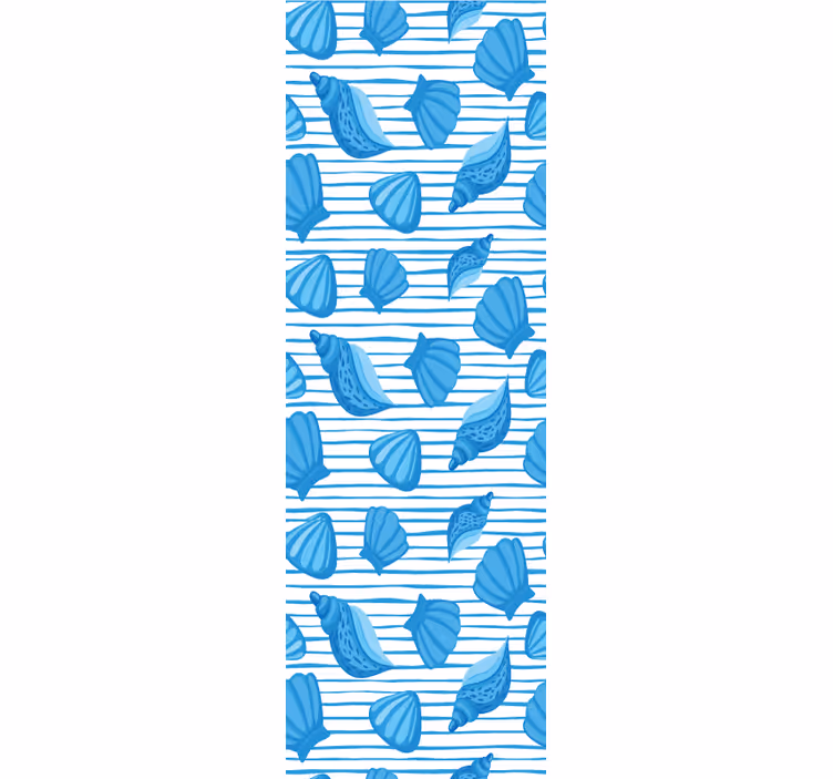 Kagyló minták Tapéta Természet - TenStickers