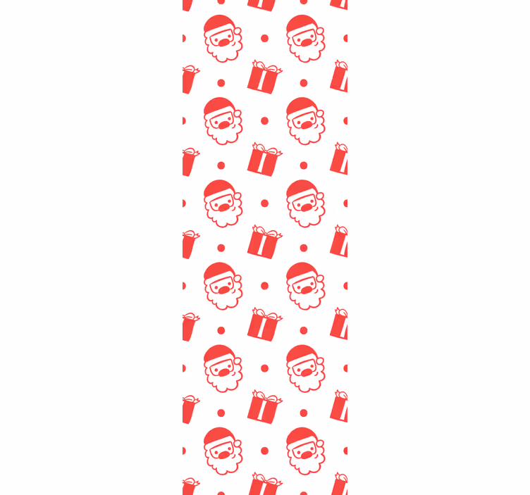 Mikulás ünnepi motívuma Tapéta Karácsony - TenStickers