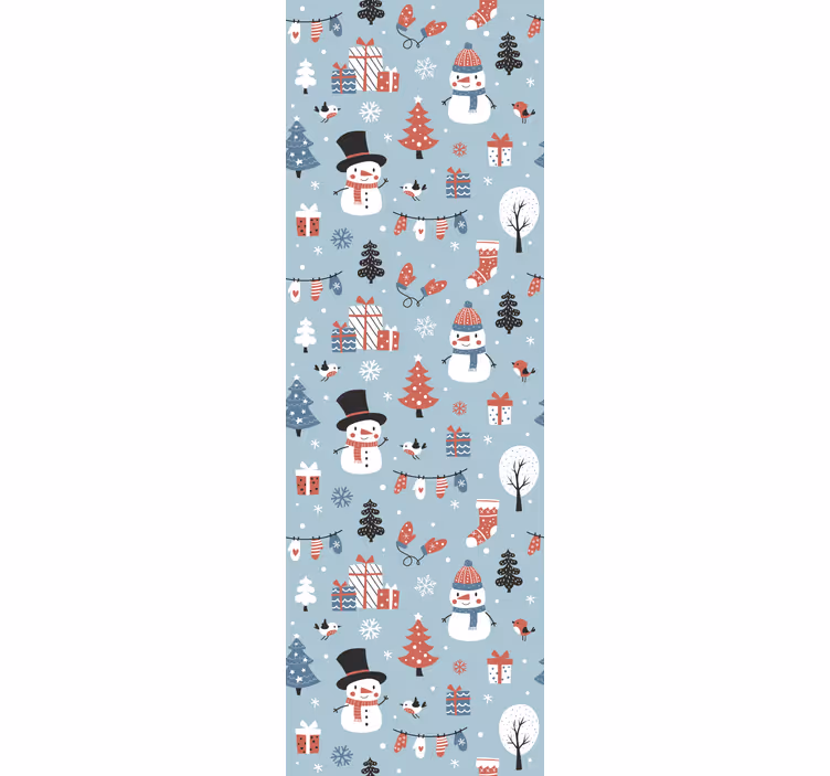 ünnepi szezonális minta Tapéta Karácsony - TenStickers