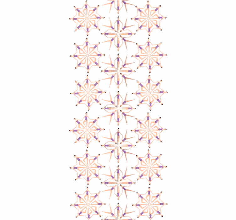 Geometriai csillagkitörés Tapéta Geometriai - TenStickers