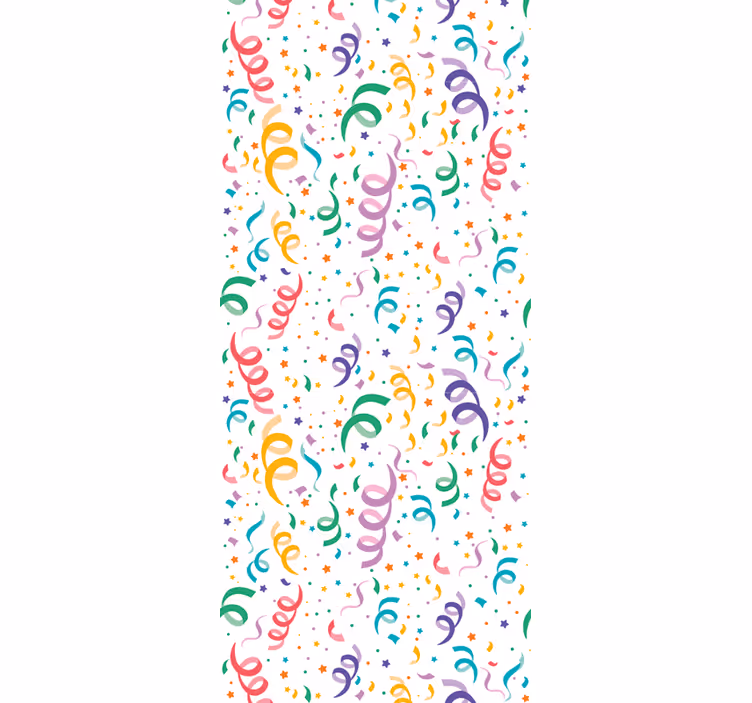 ünnepi konfetti design Babaszoba tapéta - TenStickers