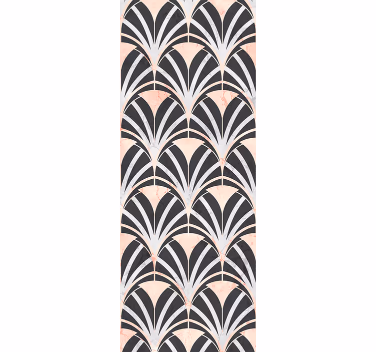 Art deco márvány hatású mintás csempe tapéta - TenStickers