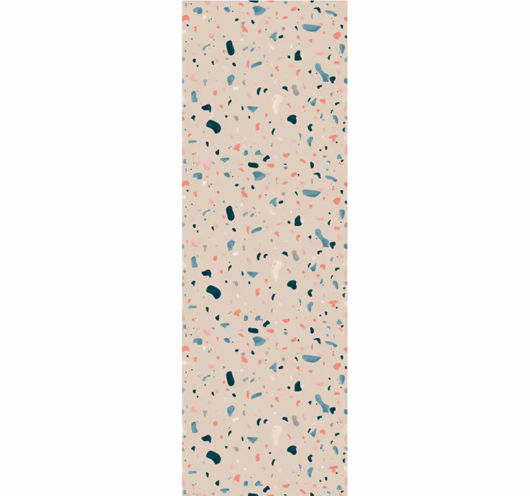 Kézzel festett terrazzo mintás konyhai tapéta - TenStickers