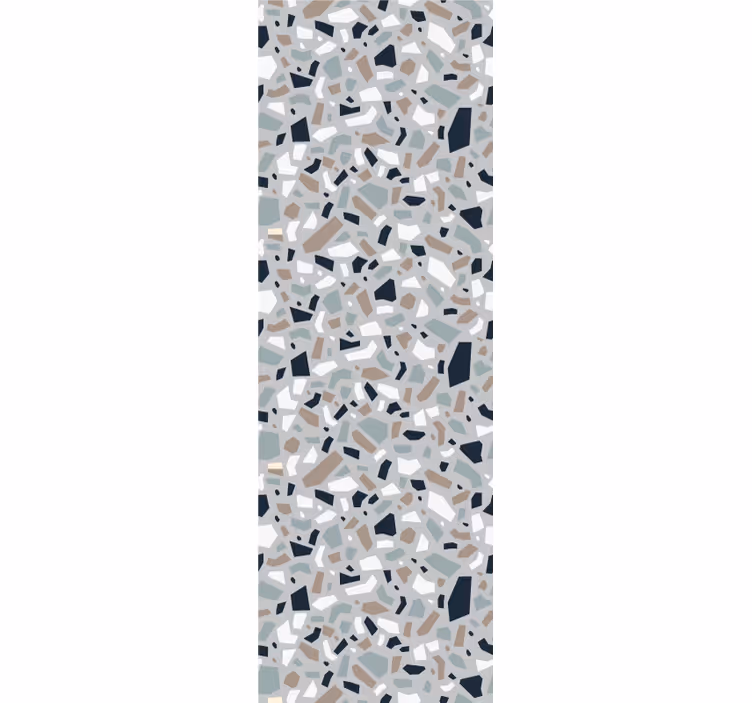 Szürke elegáns terrazzo Strukturális minták - TenStickers