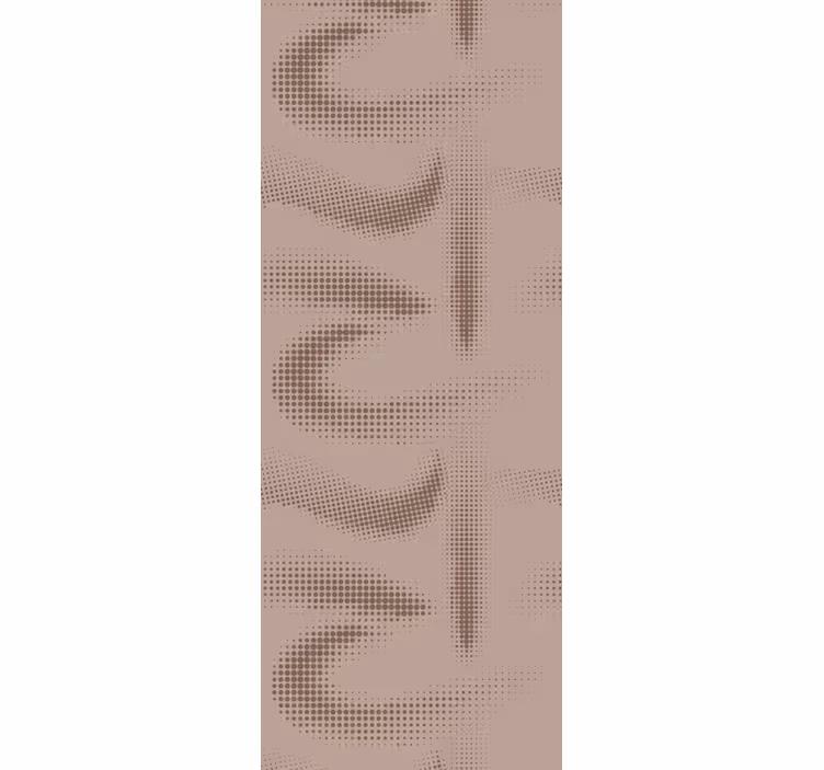 Homokhatás mintás hullámok Egyedi textúra tapéta - TenStickers