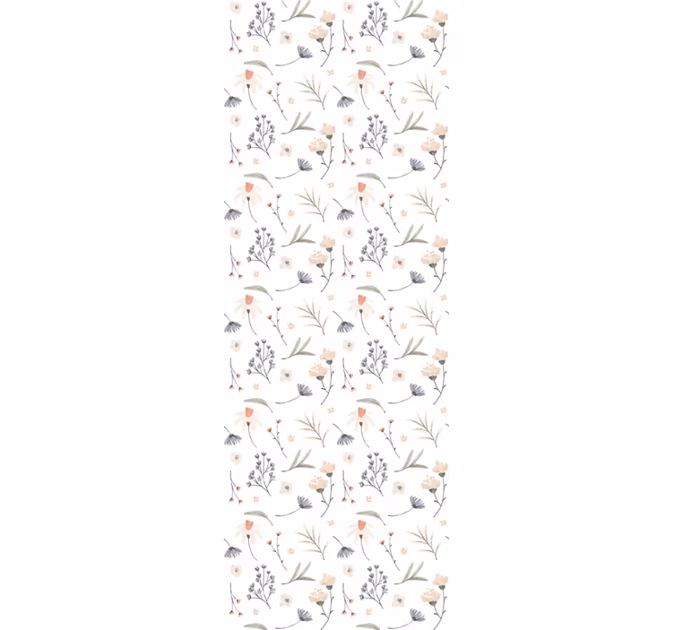 Finom virágkompozíció Tapéta Virágok - TenStickers
