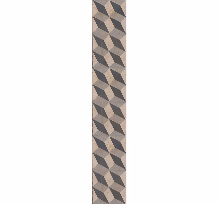 3d geometriai motívum 3D Tapétaek - TenStickers