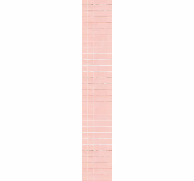 Egyszerű pirosító rózsaszín csempe modern tapéta - TenStickers
