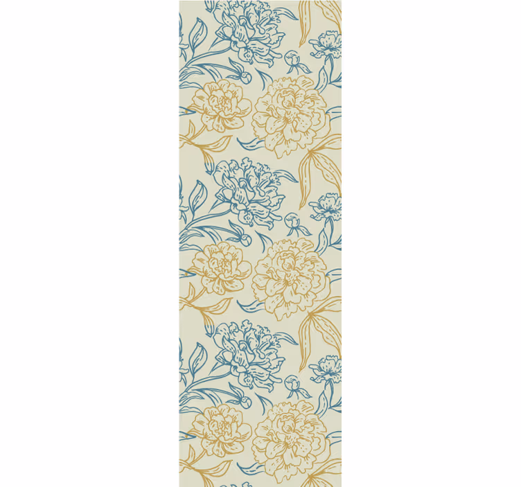 Virágos inspiráció Tapéta Virágok - TenStickers