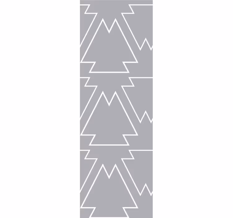 Elegáns szürke geometrikus absztrakt tapéta - TenStickers