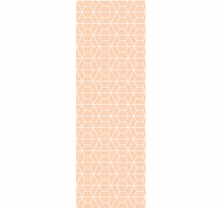 Világos modern geometrikus mintás tapéta - TenStickers
