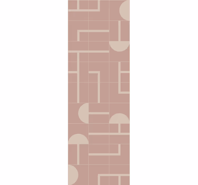 Beige puha formák tapéta geometriai - TenStickers