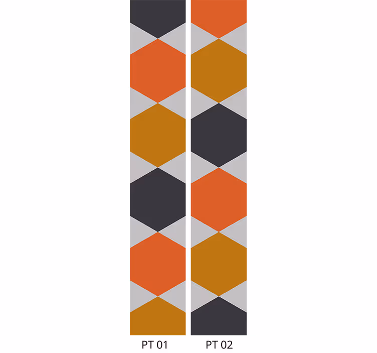 Méhsejt alakúak Tapéta Geometriai - TenStickers