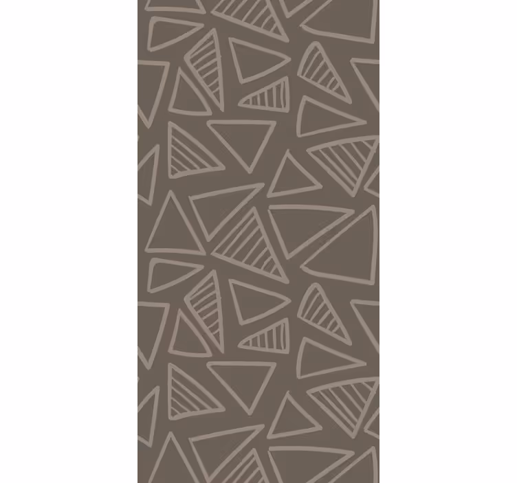 Stílusos háromszög minta tapéta geometriai - TenStickers