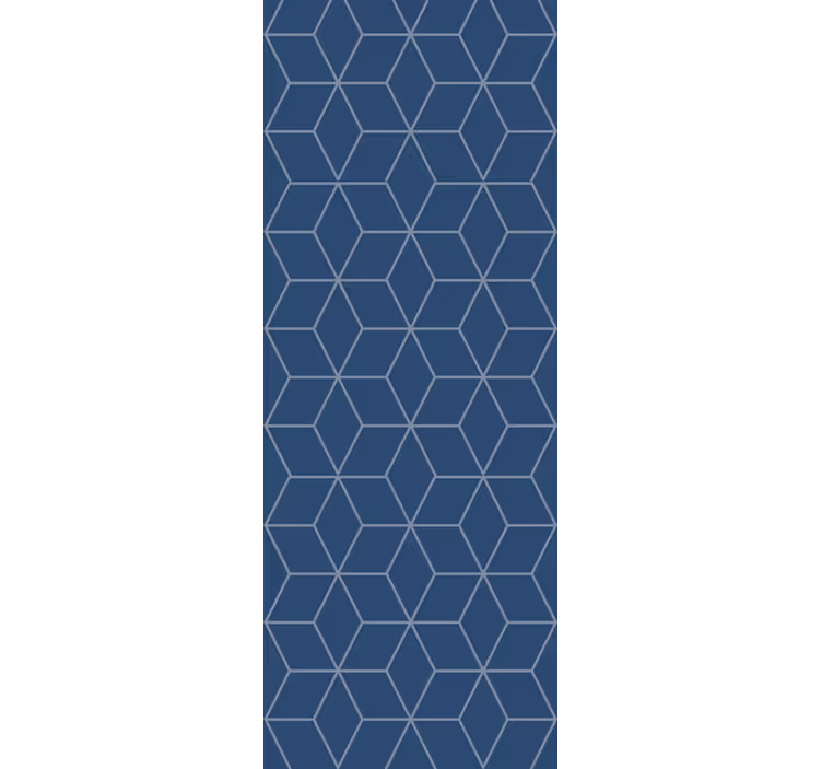 'rasch' texturált geometrikus sötétkék tapéta - TenStickers
