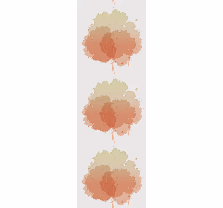 Puha akvarella minta Tapéta Fa tapéta - TenStickers