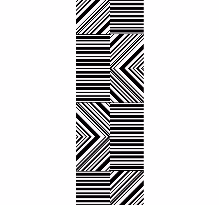 Diagonal csíkok játék - tapéta geometriai - TenStickers