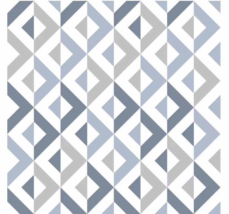 Geometrikus tapéta textilhatású - TenStickers