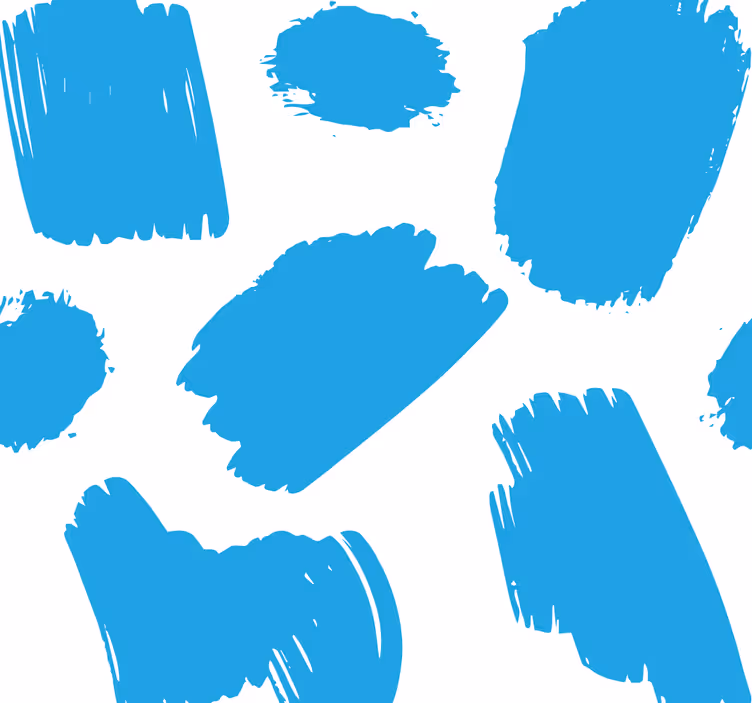 Absztrakt ecsetvonások Tapéta absztrakt - TenStickers