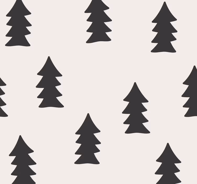 Fák mintás természet tapéta - TenStickers