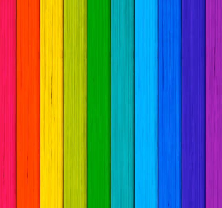 Szivárvány háttér tini hálószoba tapéta - TenStickers