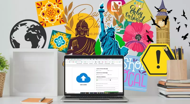 személyre szabott matricák