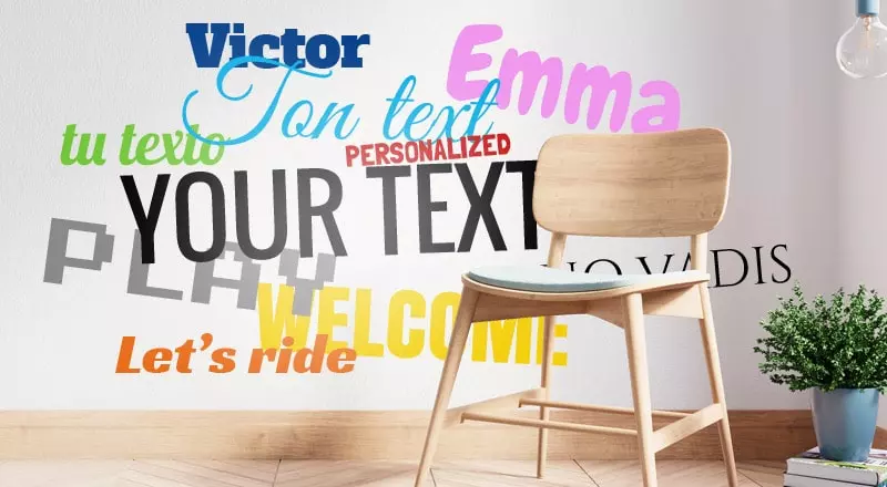 Saját szöveges matricák