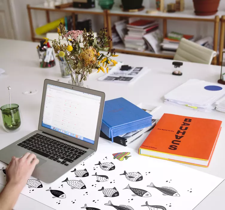 Ellenáramú hal egérpad - TenStickers