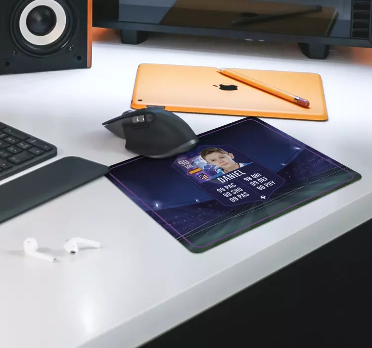 egérpadok szerencsejáték futballista kártya - TenStickers